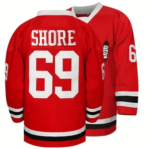 Shoresy Sudbury Blueberry Bulldogs HOCKEY Jersey Men’s #69 SHORE S - 3XL - Picture 1 of 4