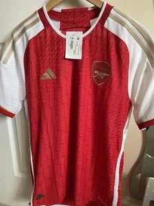SPONSORLESS NEW ADIDAS FOOTBALL SHIRT ARSENAL 23/24 AUTHENTIC RECALLED M HR6931 - Picture 1 of 10