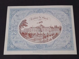 1852 Belgian Trade Card, Casino de Gand - Picture 1 of 3