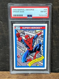 1990 Marvel Universe Spider-Man #29 PSA 8 NM-MT - Bild 1 von 2