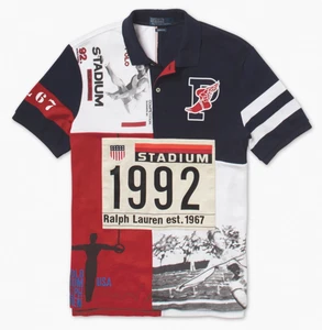 Auténtico Polo Polo Stadium Collection 1992 reedición edición limitada S con etiqueta - Imagen 1 de 3
