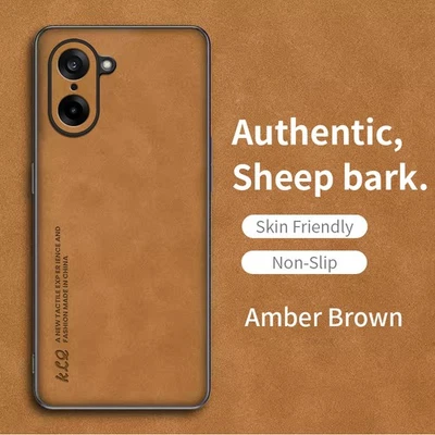 For OnePlus Nord CE5, Shockproof Retro Leather Business Soft Rubber Cover Case - Image 1 of 4