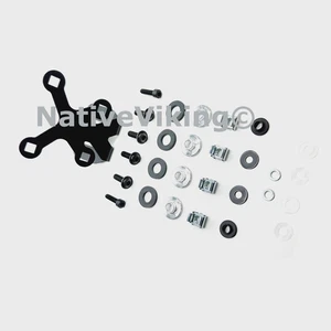HONDA CB 650 R Fitting Kit A1208A for GIVI 1173S WINDSCREEN screen Supports - Picture 1 of 8