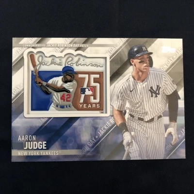 2022 Topps Update Series - Aaron Judge - Yankees - Jackie Robinson Patch - Image 1 of 4