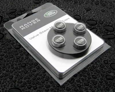 GENUINE Alloy Wheel Valve Dust Caps for Range Rover L322 Vogue x 4  VPLRW0149 - Image 1 of 3