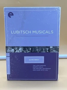 Lubitsch Musicals Criterion Eclipse Serie 8. 4 DVD Box Set. Vintage. Love Parade - Foto 1 di 5
