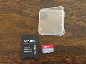SanDisk Ultra 1TB Class 10 microSDXC UHS-I Memory Card - Photo 1 sur 3