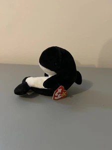 TY Beanie Baby - WAVES the Whale (7 Zoll) - Bild 1 von 1