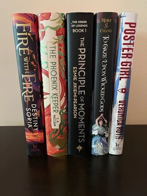 Fairyloot Illumicrate Mixed Lot Of  5 Exclusive Special Edition Signed Books Foto 1 de 4