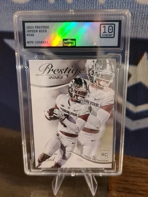 Panini Prestige 2023 - Rookies Jayden Reed #348 (RC) GEMA COMO NUEVA MPE 10!! Foto 1 de 4