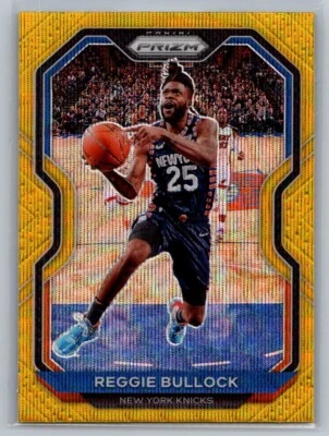 2020-21 Panini Prizm #90 Reggie Bullock Gold Wave Prizms - Image 1 of 2