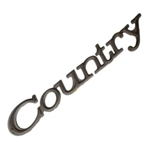 1973 Ford Country Squire Chrome Metal Emblem Badge Logo Car Auto Part- 71291A36 - Picture 1 of 5