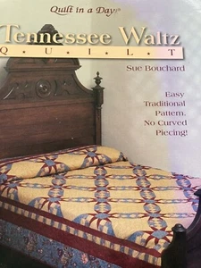 Quilt in a Day TENNESSEE WALTZ Pattern Book Signed Traditional Cottage - Picture 1 of 9