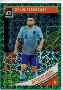 2018-19 Donruss Optik GRÜNE GESCHWINDIGKEIT #155 Kevin Strootman - Niederlande #58/200 - Bild 1 von 2