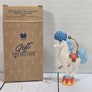 Avon Three Ring Circus Performer Christmas Ornament - Horse *See Description* - Picture 1 of 9