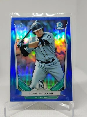 Refractores Bowman Draft 2014 cromo azul 367/399 Alex Jackson #CDP3 B7D Foto 1 de 2