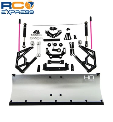 Hot Racing Axial SCX10 SCX10 II Silver Aluminum Snow Plow Kit SCX1213P08 - Image 1 of 4