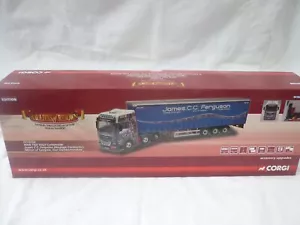 Camión moderno Corgi 1:50th/Haulage CC15204 MAN TGX lado cortina James C Ferguson - Imagen 1 de 4