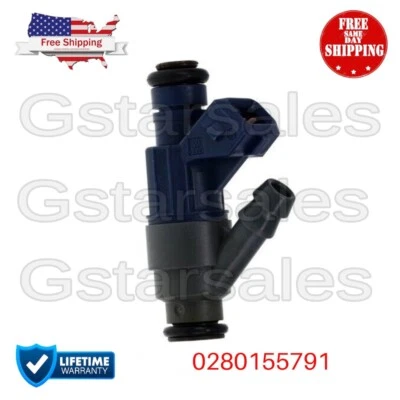 Inyector de combustible Bosch OEM para Volkswagen Beetle Golf Jetta 1998-2001 2,0 L I4 1 pieza Foto 1 de 4