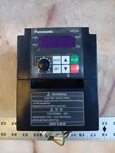 Panasonic VF200 INVERTER AVF200-0042 VER 1.1 0,4KW 200-230V - Bild 1 von 6