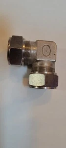 Hoke Gyrolok 1" Union Elbow 16LU16316 - Picture 1 of 3