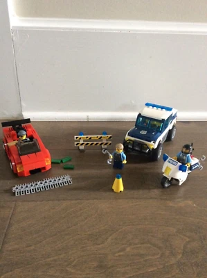 LEGO 60007 CITY High Speed Chase Police Red Sports Car 100% Complete Retired - Image 1 of 4