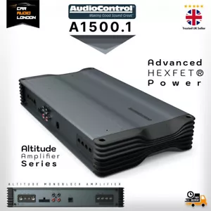 AudioControl A1500.1 Monoblock Car Amplifier - 1500W RMS, High-Performance Amp - Picture 1 of 11