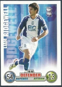TOPPS MATCH ATTAX 2007-08 TRADING CARD-BIRMINGHAM CITY-LIAM RIDGEWELL - Picture 1 of 1