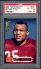 1994 Stadium Club 1st Day Issue Aeneas Williams #552 PSA 8.5 NM-MT+