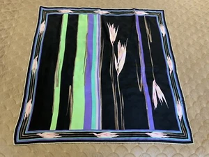 LEONARD PARIS Floral Scarf Silk Made In Italy - Picture 1 of 5