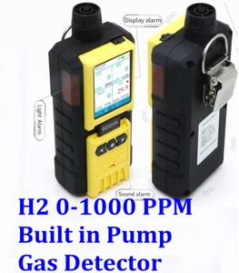H2 Wasserstoffgasdetektor eingebaute Pumpe Kurvenanzeige Qualitätssensor 0-1000 PPM - Bild 1 von 12