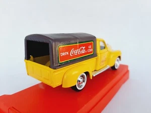 1/43 o scale solido 1940 Dodge pick-up truck Coca-Cola  w/tent - Picture 1 of 9