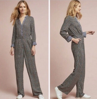 Mono Anthropologie Christine Silken Multi-Talla-10~ Hermoso~ Foto 1 de 4