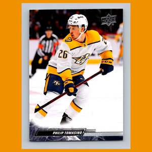 Tarjeta de hockey Philip Tomasino #355 2022 Upper Deck Nashville Predators NHL CASI NUEVA - Imagen 1 de 3