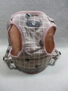 Arnés chaleco perro "Love It Like A Family" - perro pequeño XL - tostado/gris con maíz caramelo  - Imagen 1 de 6