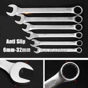 Anti-Rutsch-Schlüssel Kombination umschaltbare Spezialeinsätze Fahrzeugreparatur 6 mm-32 mm - Bild 1 von 34