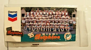 1995 NFL Miami Dolphins Fußballteam Chevron Reversnadel - Bild 1 von 2
