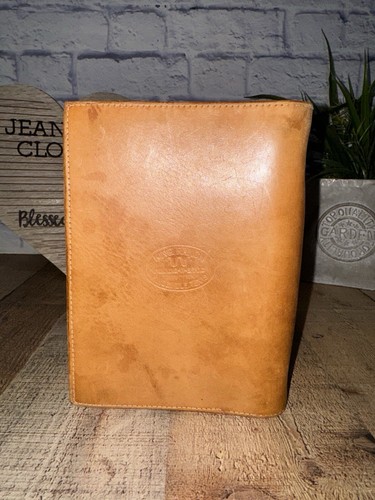 King Ranch Leather Portfolio Notepad Case Organizer Binder Planner ...