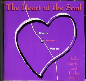 Kodac Harrison & Luckie Street THE HEART OF THE SOUL CD 1993 w/Billy Pilgrim - Picture 1 of 4