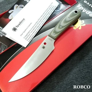 Spyderco Bow River Hoja Satinada OD Verde/Negro G-10 EXCLUSIVO FB46GPOD - Imagen 1 de 5