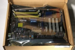 Werkseitig generalüberholte ASUS P5QL Pro Rev.1.02G LGA775 Hauptplatine, nur Platine - Bild 1 von 8