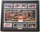 New Michael Jordan Signed Chicago Bulls Limited Edition Memorabilia Framed