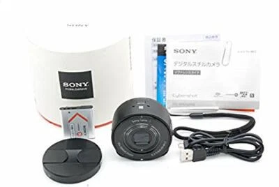Sony Digital Camera Cyber-shot Lens Style Digital Camera QX10 Black DSC-QX10 / B - Image 1 of 4
