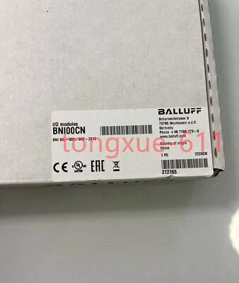 Brand new BALLUFF BNI00CN BNI IOL-302-S02-Z012 Via FedEx or DHL - Image 1 of 2
