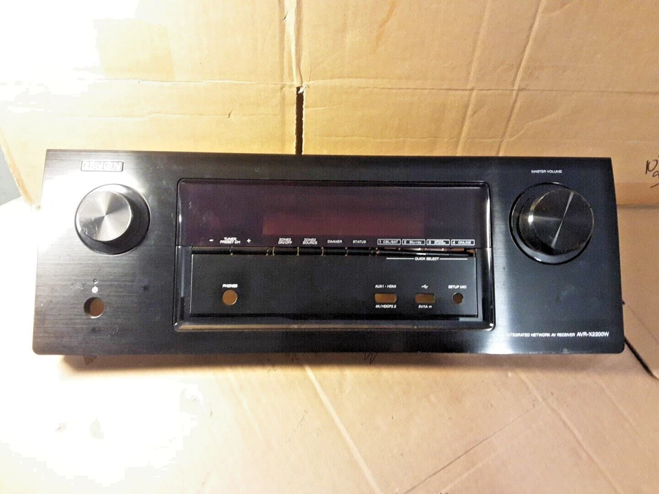 FRONT PANEL PLASTICS  ONLY FOR DENON AVR-X2200W - Image 1 of 4