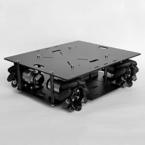 Mecanum Wheel Car Chassis Omnidirectional Smart Robotic Car Kit w/ 140RPM Motor - Picture 1 of 8
