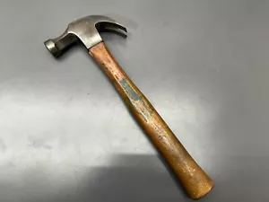 (H1) VINTAGE STANLEY 100 PLUS 16OZ. CURVED CLAW HAMMER W ORIG HANDLE - USA - Picture 1 of 6