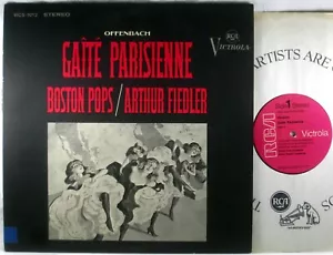 RCA VICTROLA Offenbach GAITE PARISIENNE Fielder VICS-1012 (Reissue or LSC-1817) - Picture 1 of 3