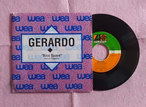 7" GERARDO – Rico Suave (Version Española) WEA 1382 - SPAIN press -PROMO (EX/EX) - Bild 1 von 2