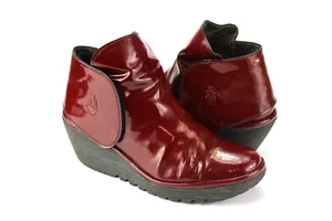 Botines mujer Fly London T.40 rojo TOP F 759 - Imagen 1 de 5